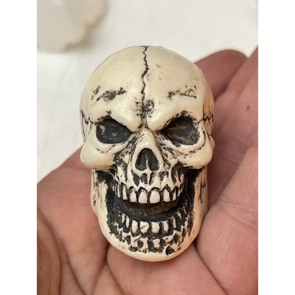 Halloween Lot Blow Mold Ghost String Lights + Skulls, Eyes, Mice, Roaches - Picture 3 of 10